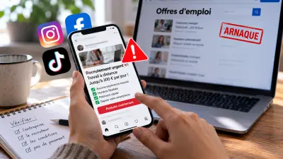Arnaques a lemploi en ligne